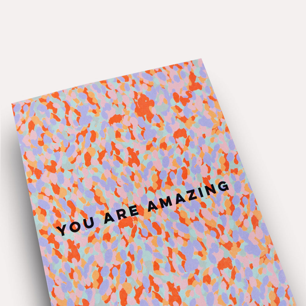 You Are Amazing Confetti Card