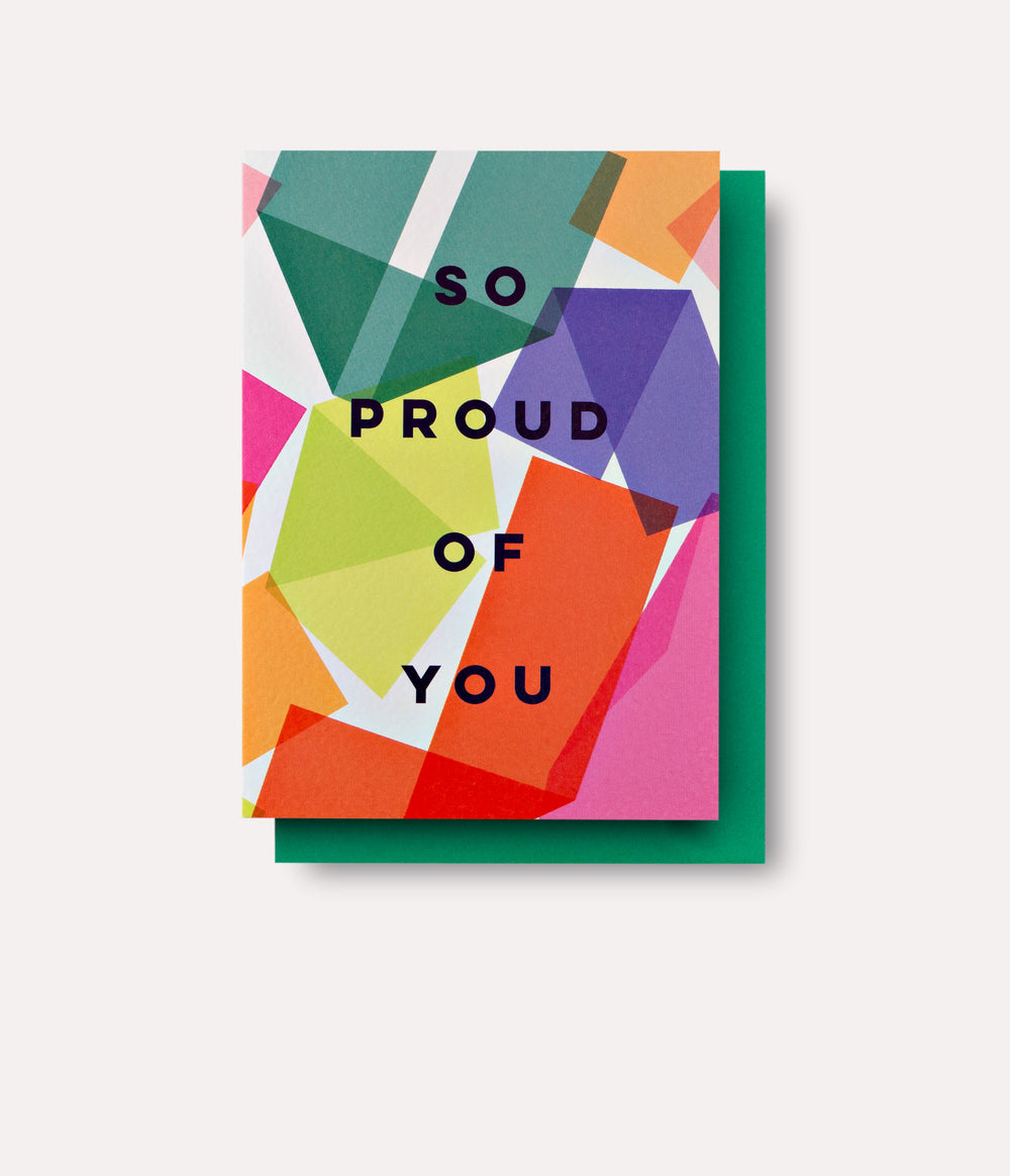 Origami Proud of You Card