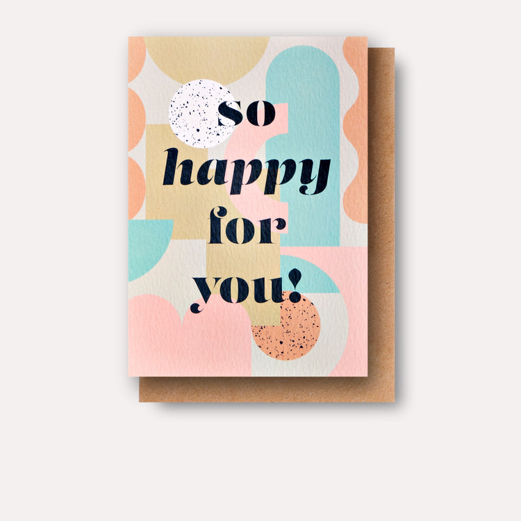 Oslo Happy for You Card