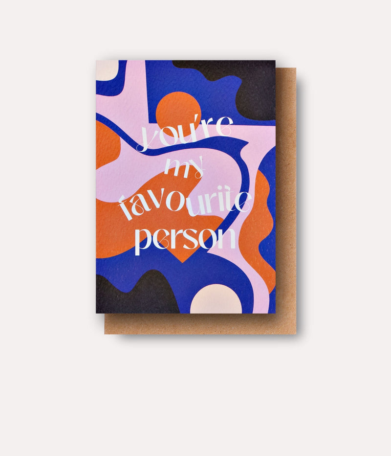 The Completist Favourite Person Card