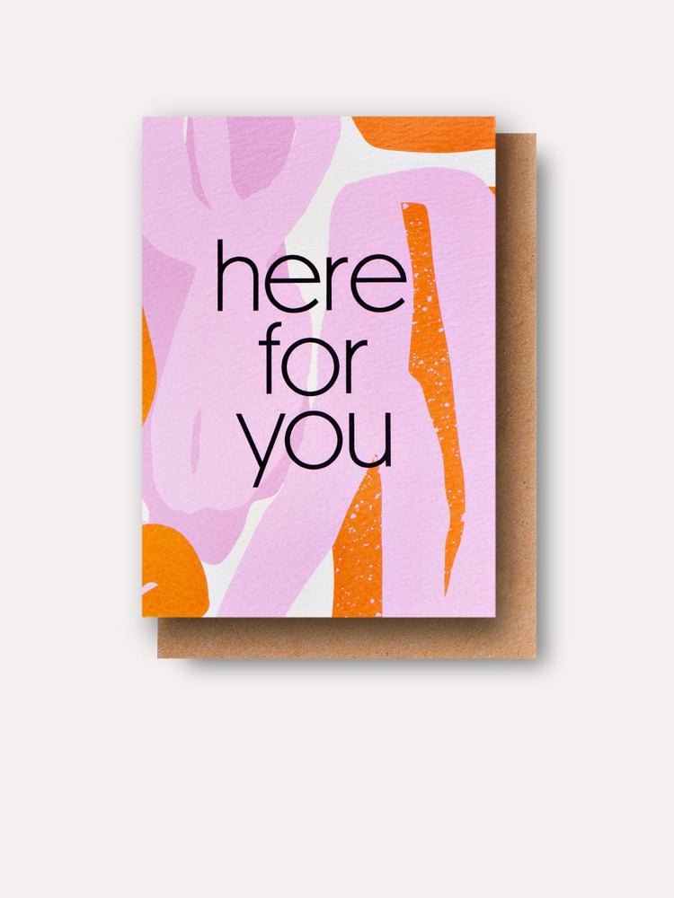 The Completist Here For You Card