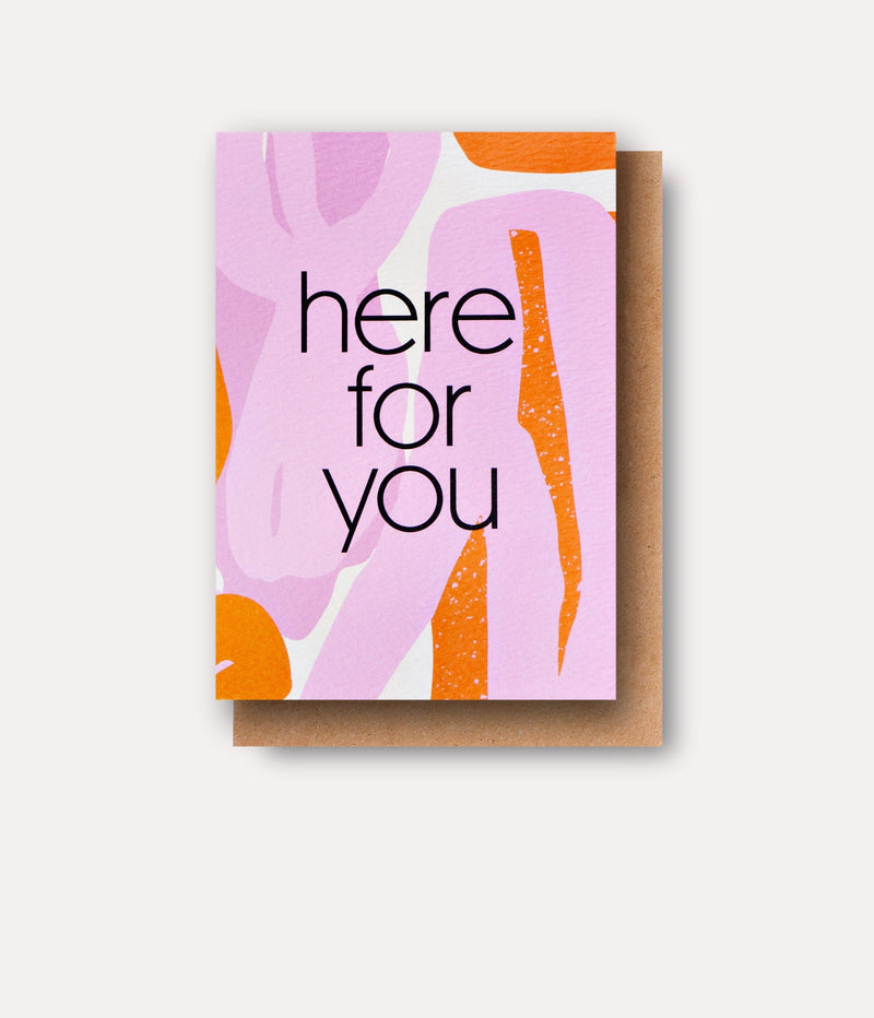 The Completist Here For You Card