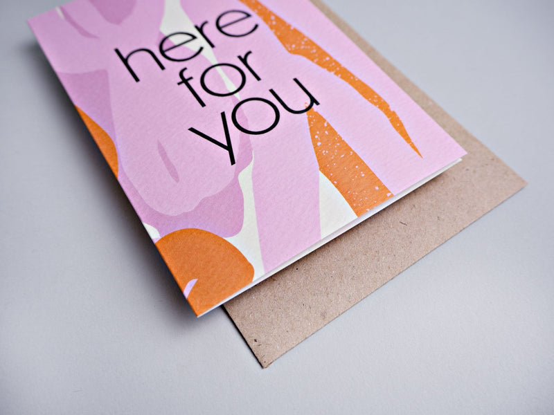 The Completist Here For You Card