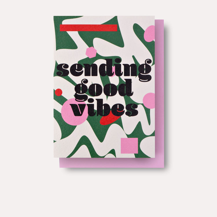 August Good Vibes Card