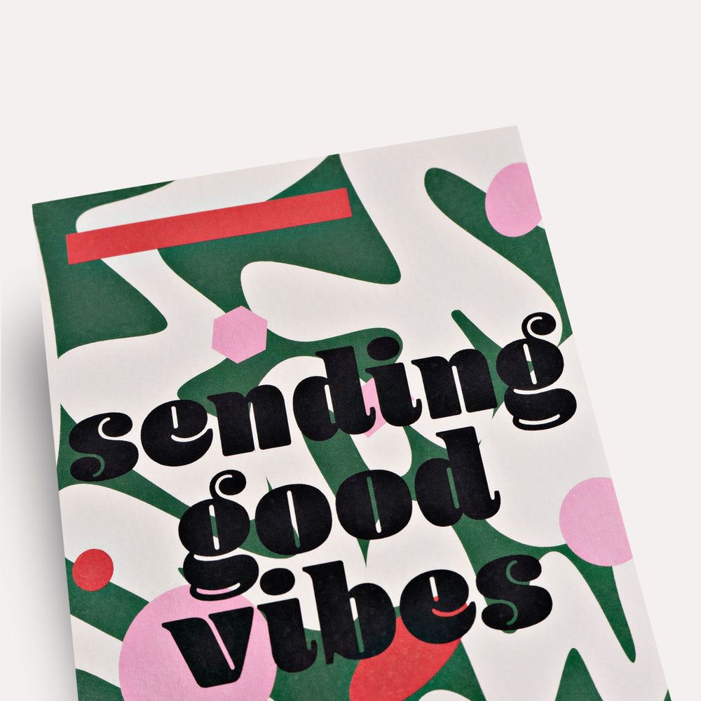 August Good Vibes Card