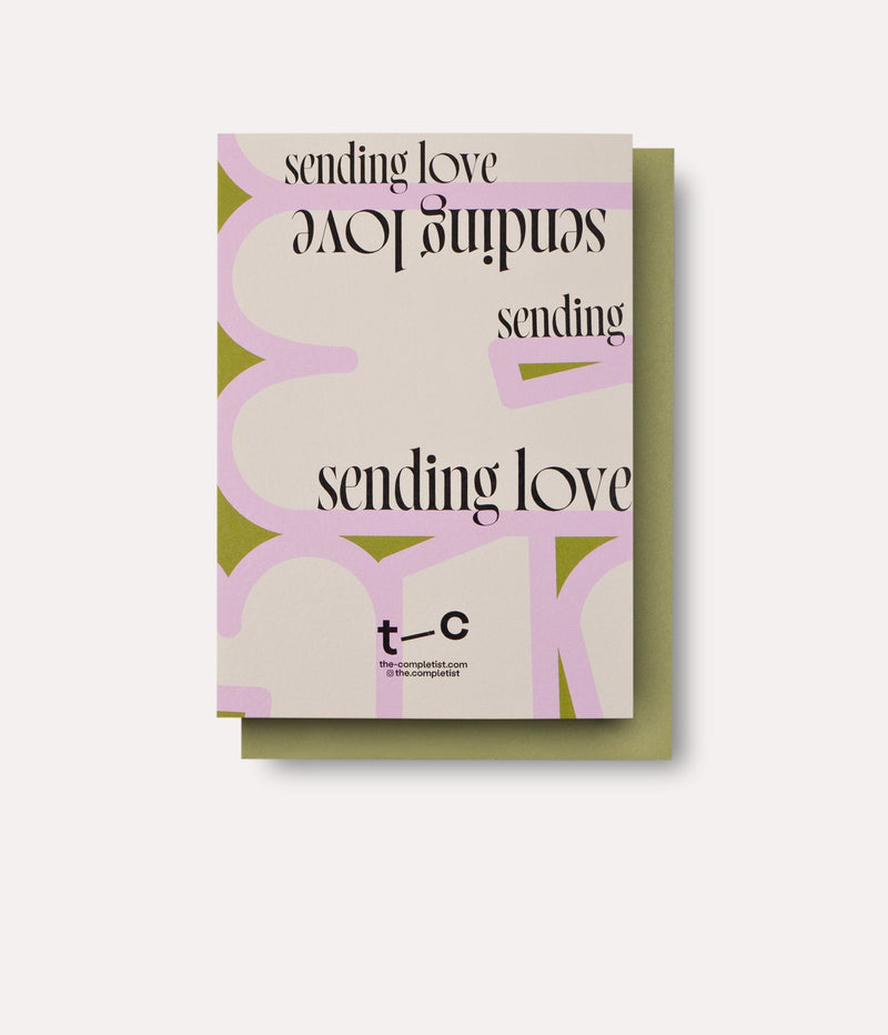 The Completist Sending Love Card