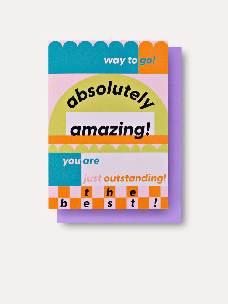 The Completist Ginger Amazing Card