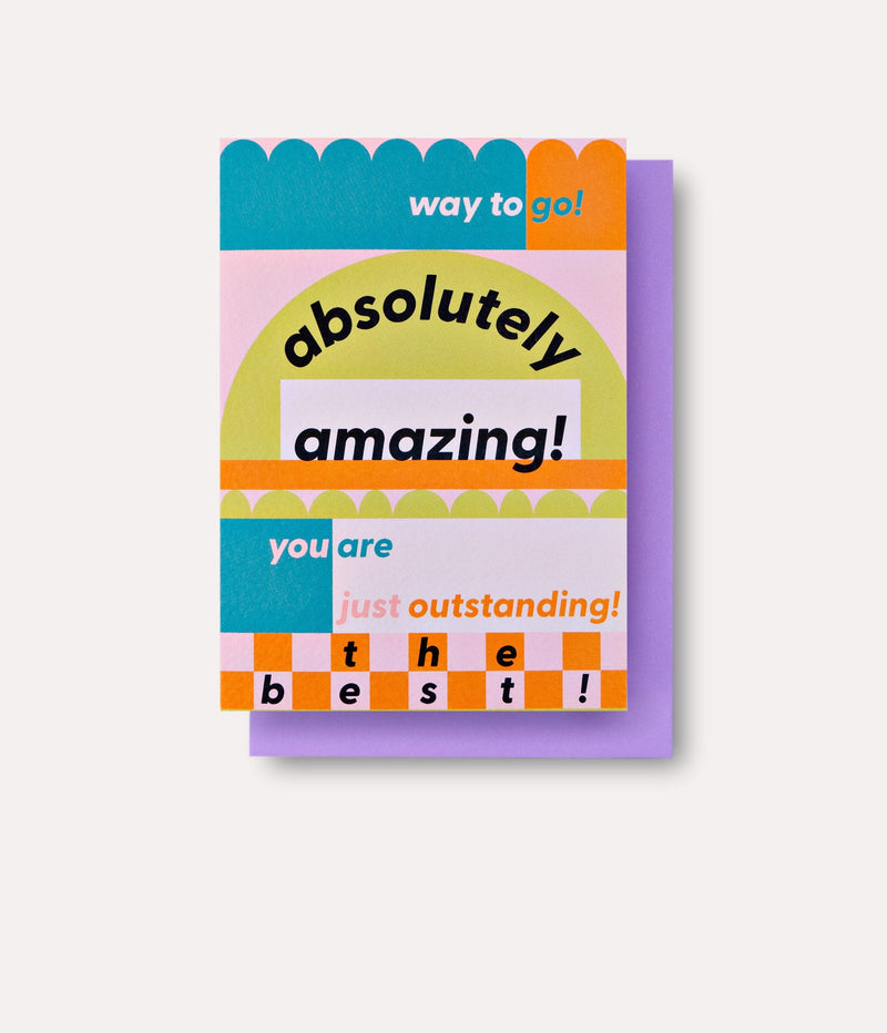 The Completist Ginger Amazing Card