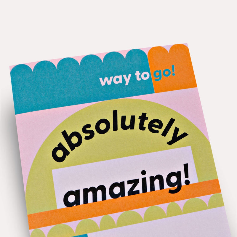 The Completist Ginger Amazing Card