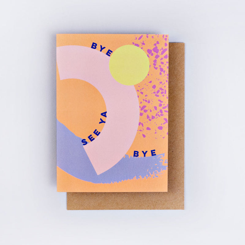 The Completist Bye Seeya Bye Card