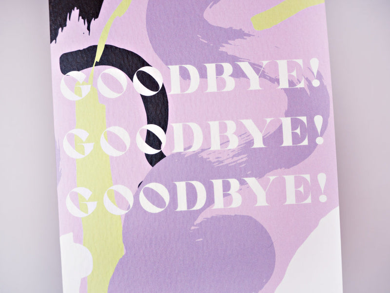 The Completist Orchard Goodbye Card