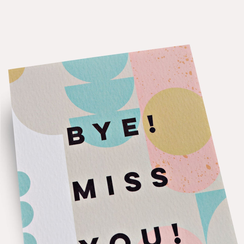 The Completist Helsinki Farewell Card