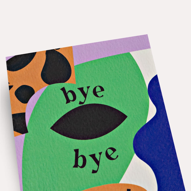 The Completist Palm Springs Bye Card