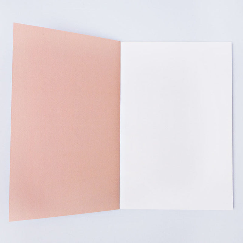 The Completist Peach Shadow Brush Layflat Notebook