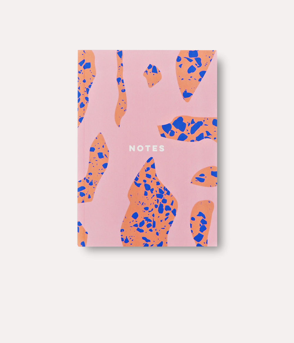 Terrazzo Shapes A5 Lay Flat Notebook