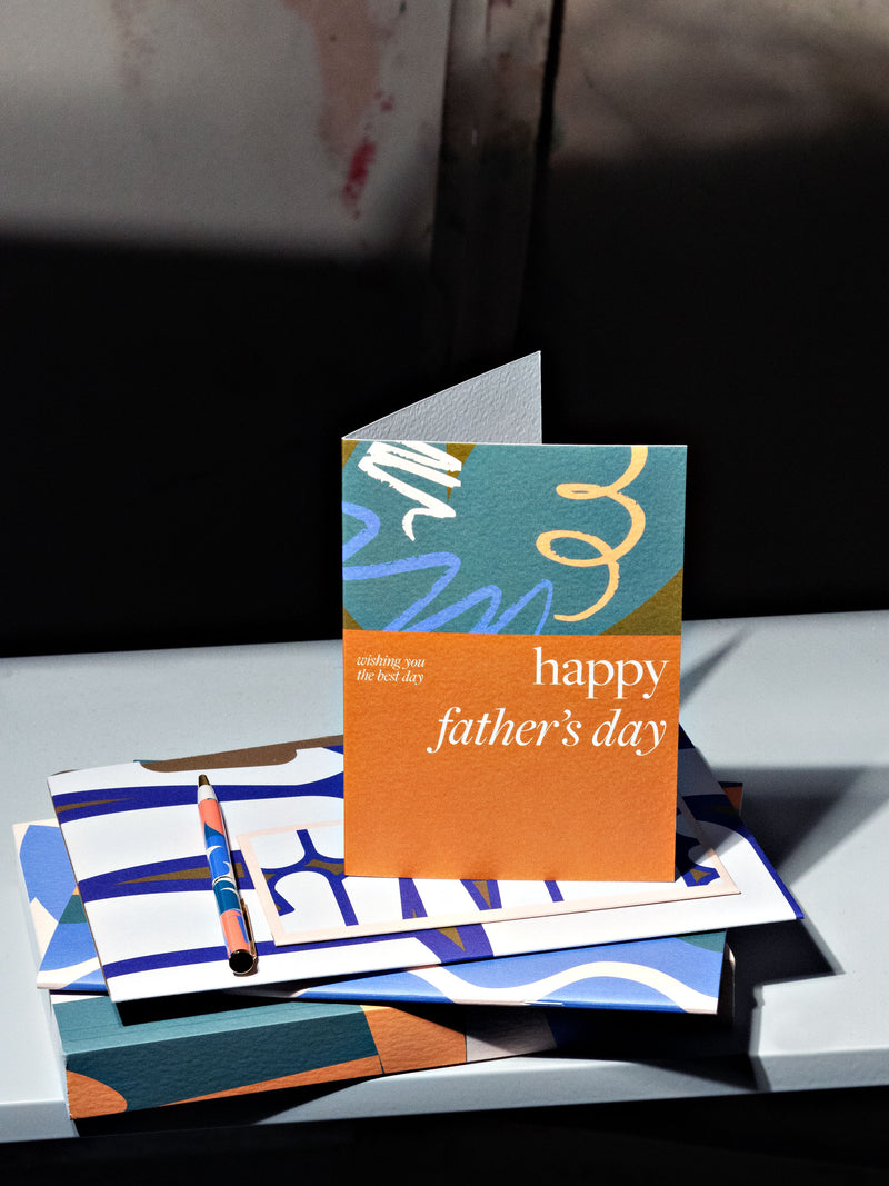 Contour Father's Day Card