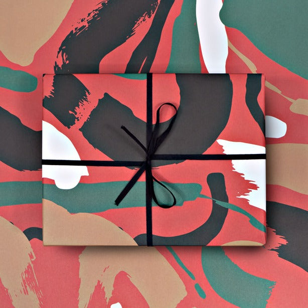 The Completist Christmas Orchard Gift Wrap