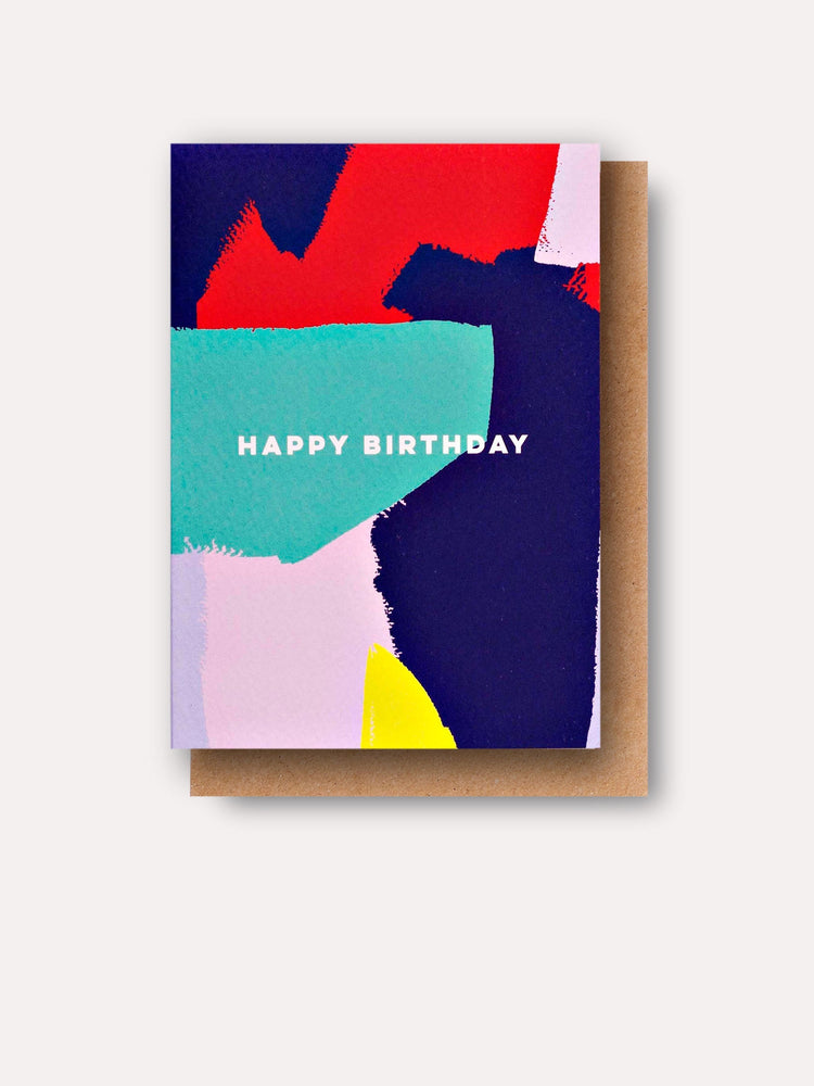 The Completist Bright Painter Birthday Card