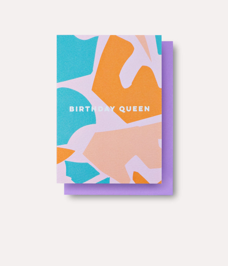 The Completist Birthday Queen Card