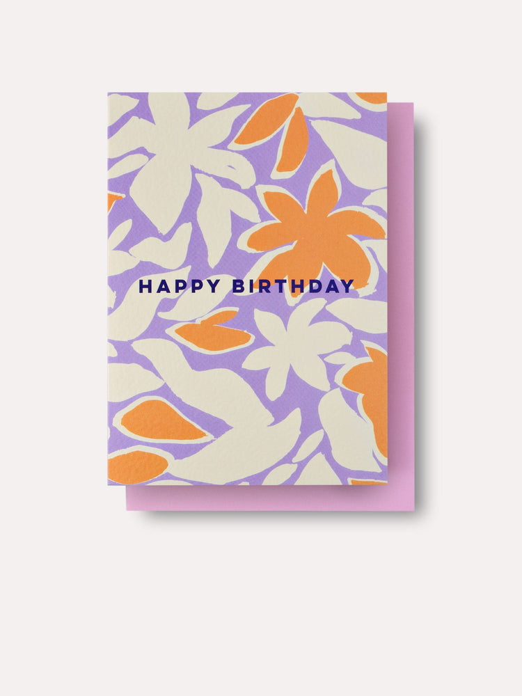 The Completist Tropical Birthday Card