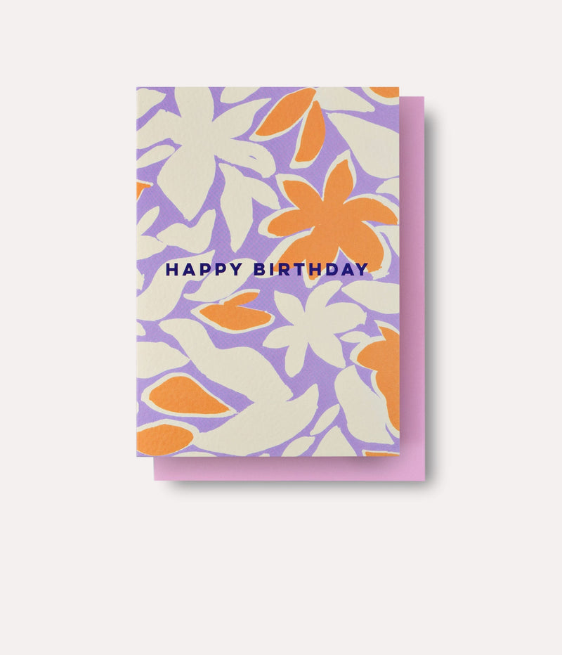 The Completist Tropical Birthday Card