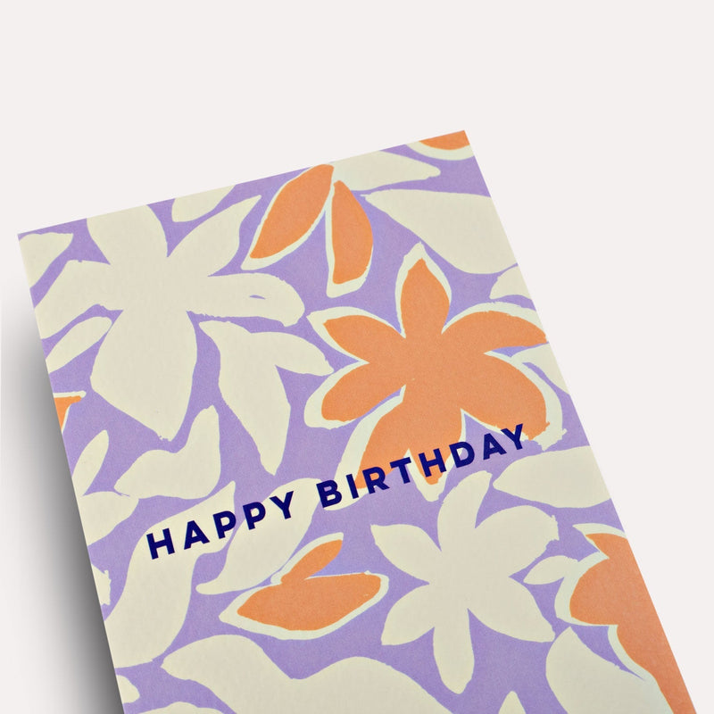 The Completist Tropical Birthday Card