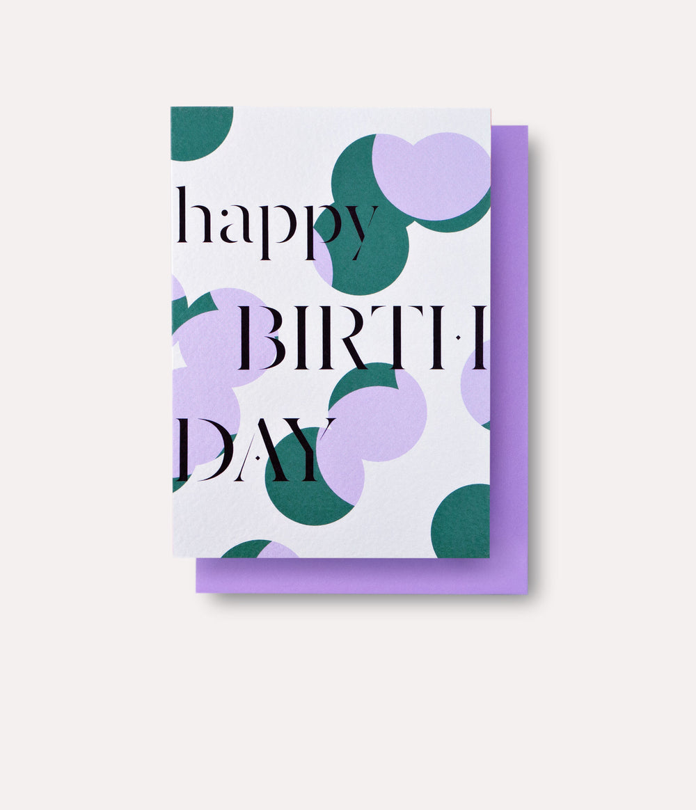 Paris Birthday Card