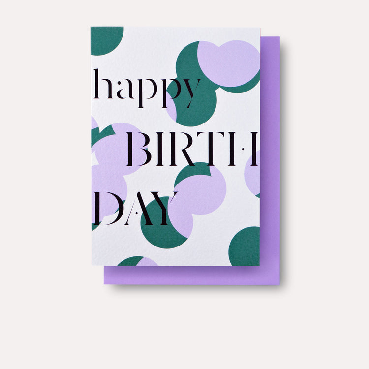 Paris Birthday Card