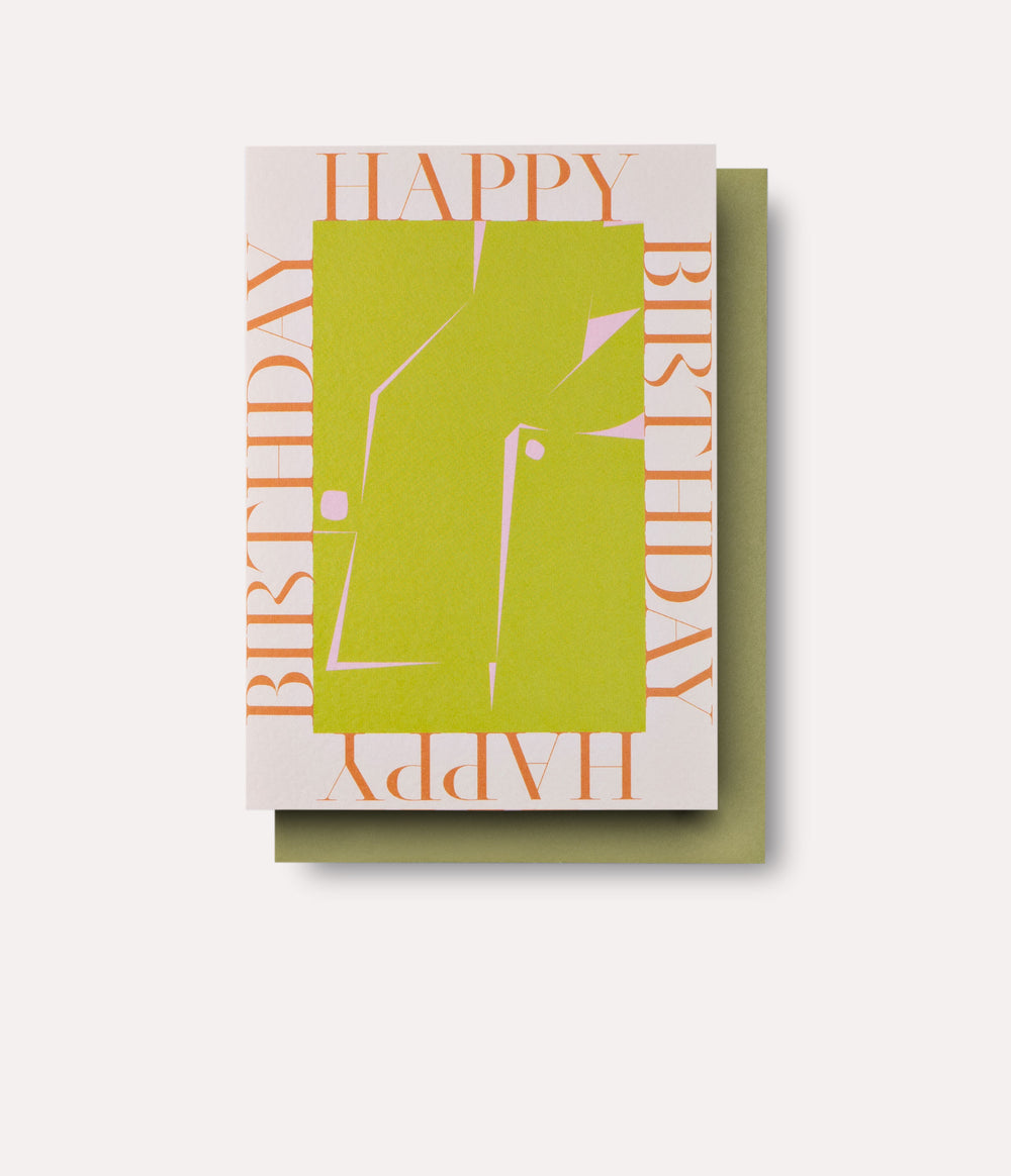 Athens Birthday Card