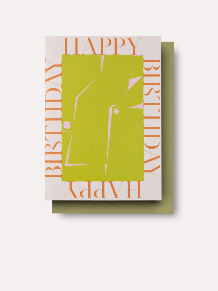 The Completist Athens Birthday Card