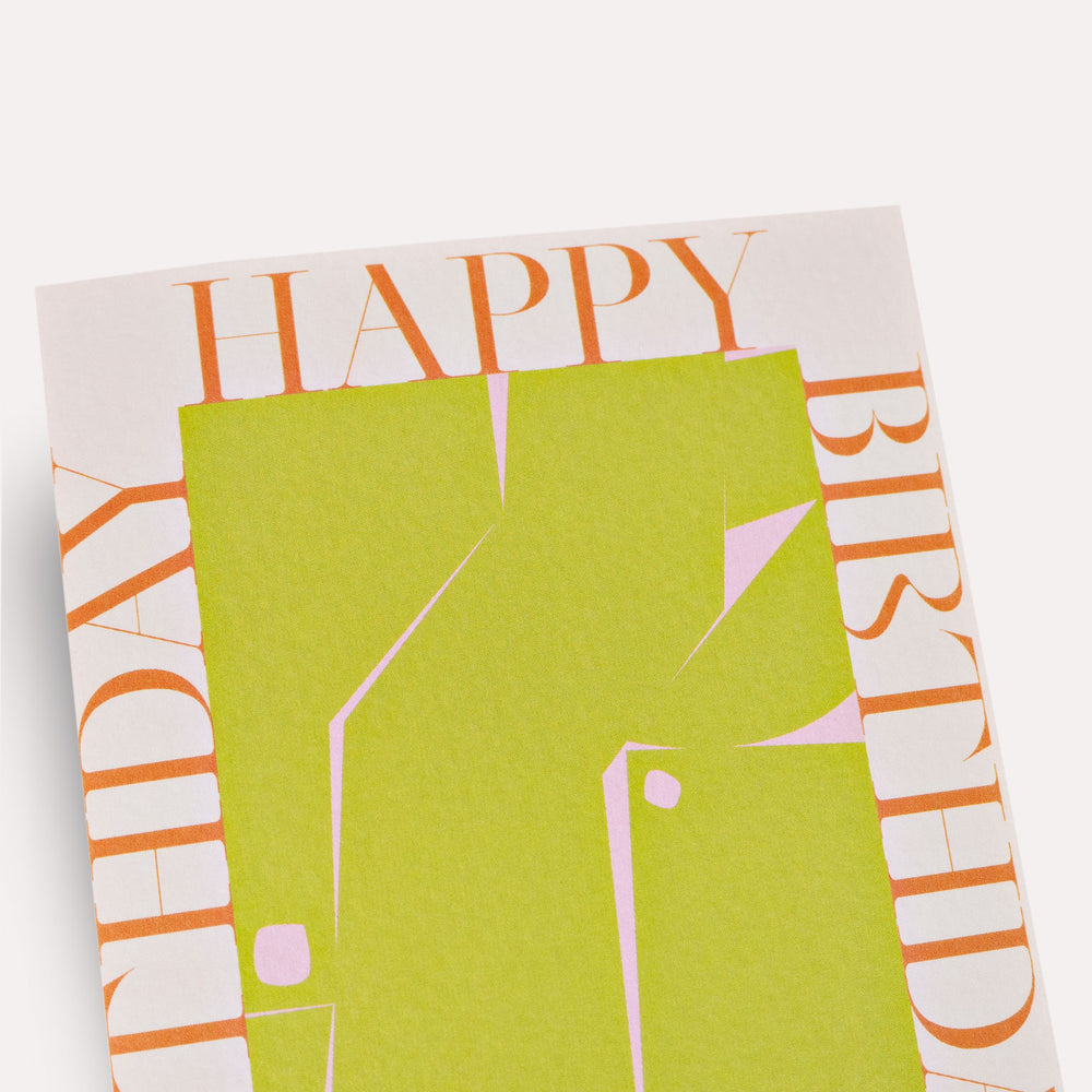 Athens Birthday Card