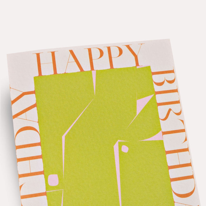 The Completist Athens Birthday Card