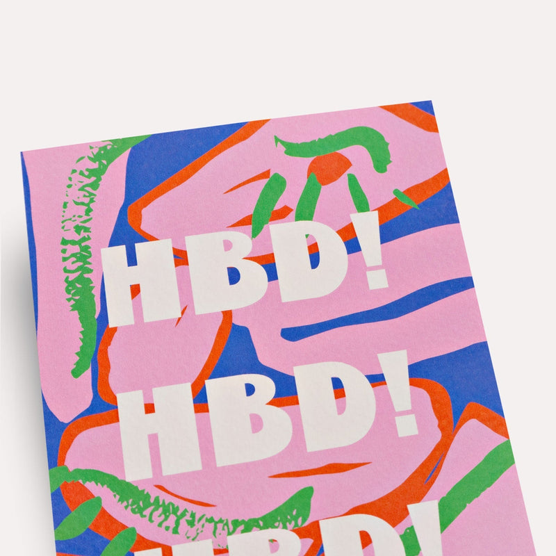 The Completist Capri Birthday Card