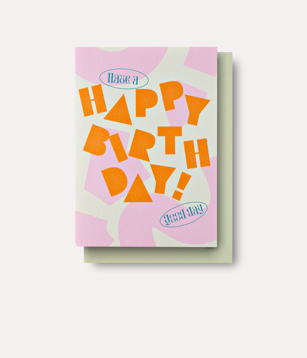 Hinoki Birthday Card Set