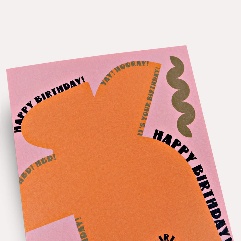 The Completist Deco Birthday Card