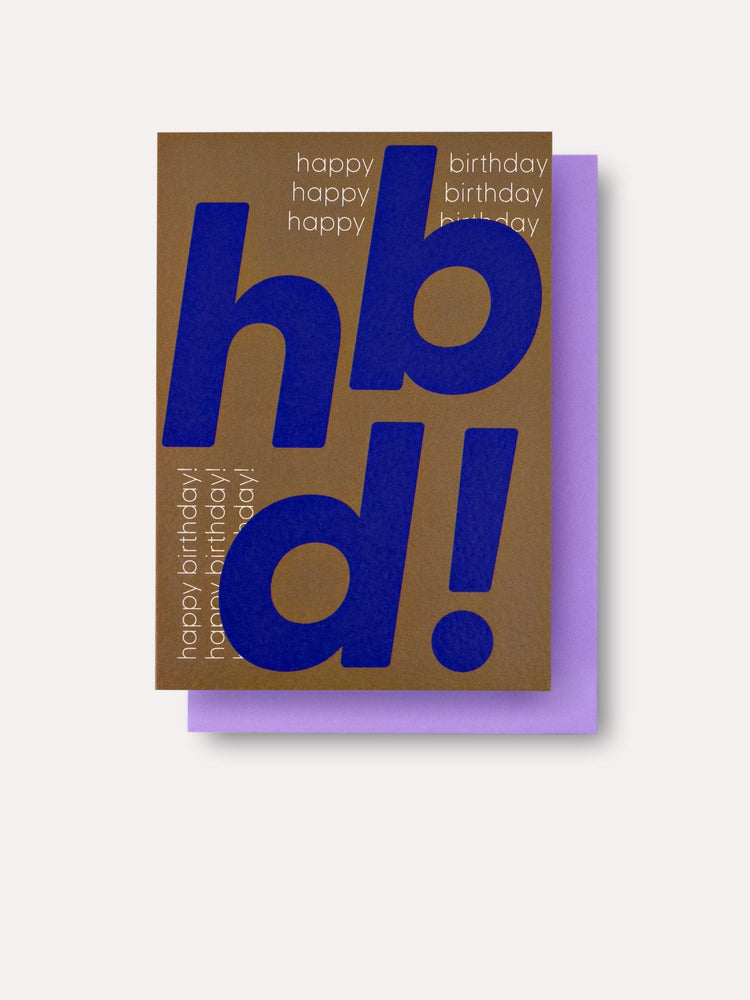 The Completist Helix Birthday Card