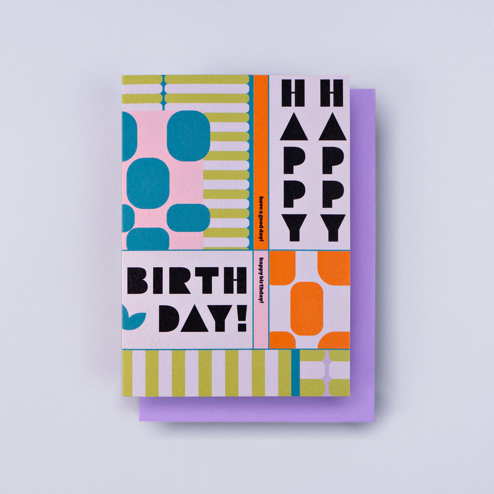 Hinoki Birthday Card Set