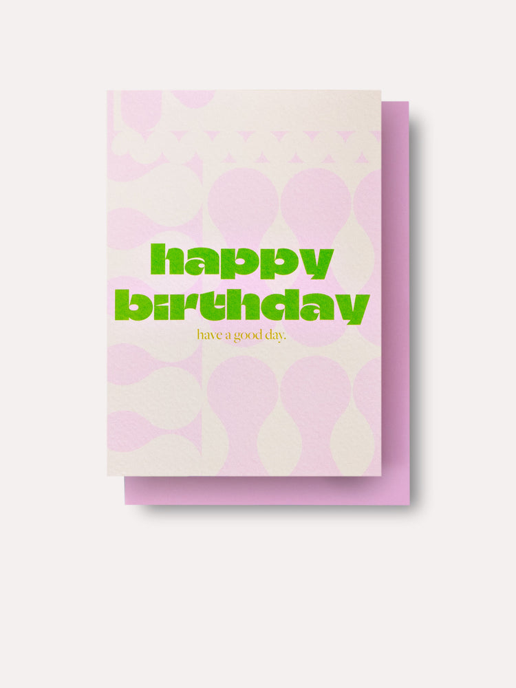 Fete Birthday Card