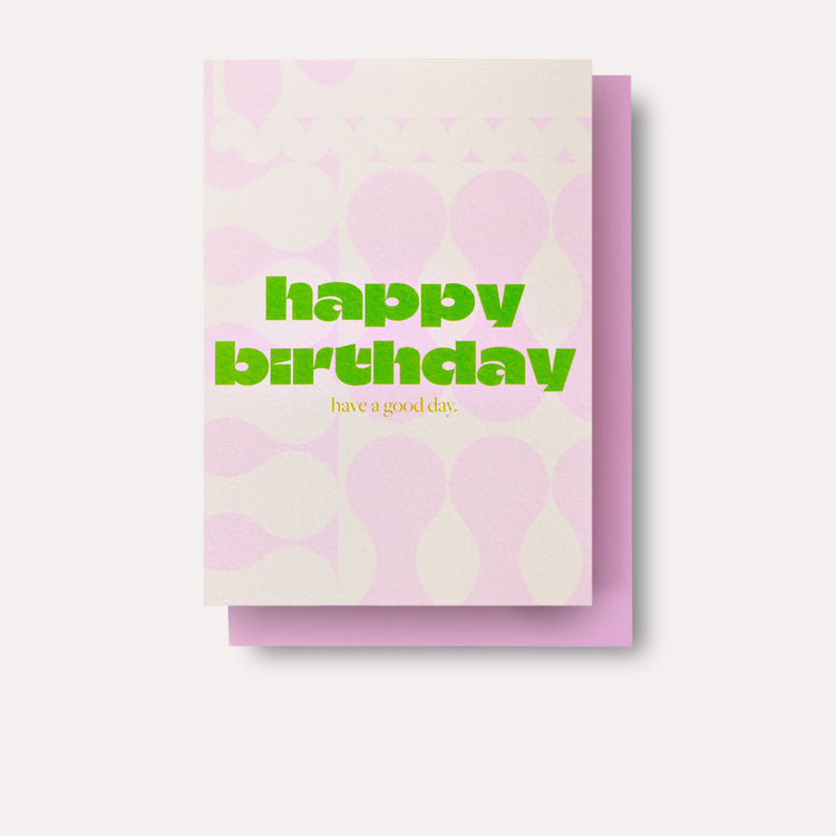 Fete Birthday Card