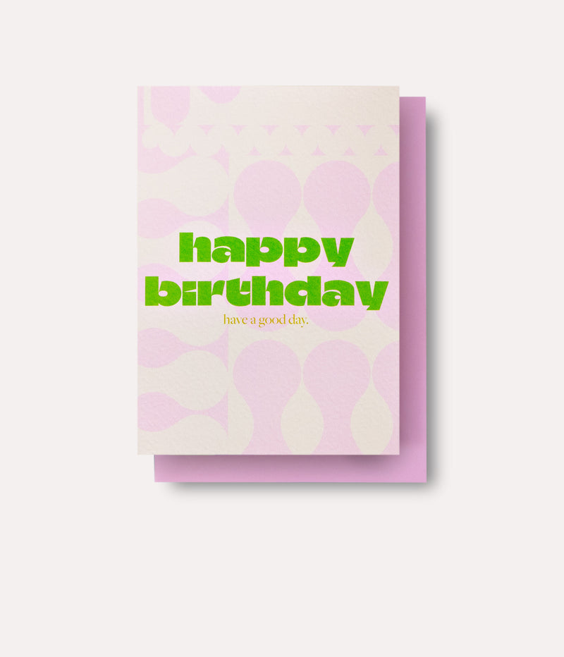 Fete Birthday Card