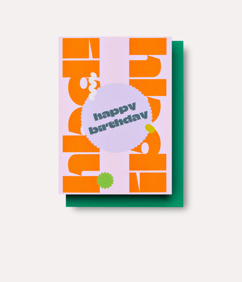 Dusk Birthday Card