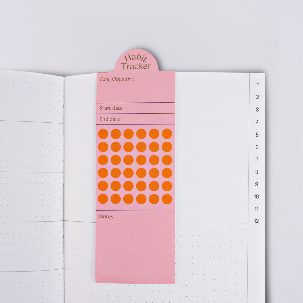 Hinoki Habit Tracker Bookmark Set