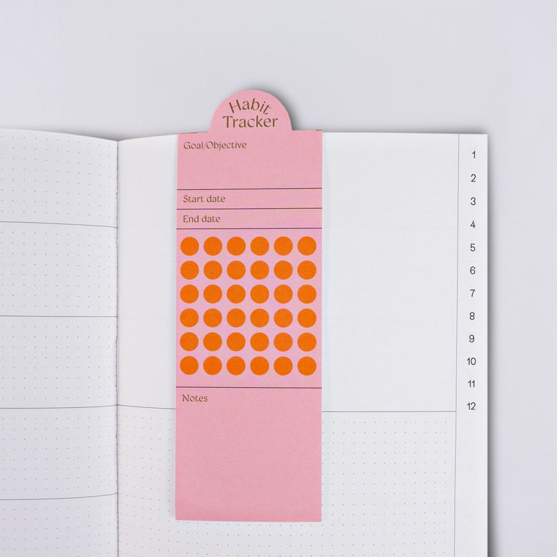 The Completist Hinoki Habit Tracker Bookmark Set