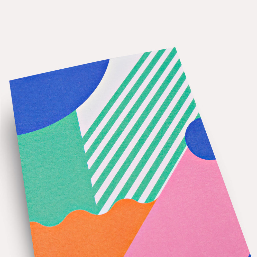 Miami Stripes Art Card