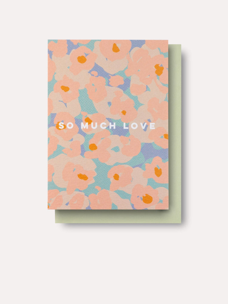 The Completist Painter Flower Love Card