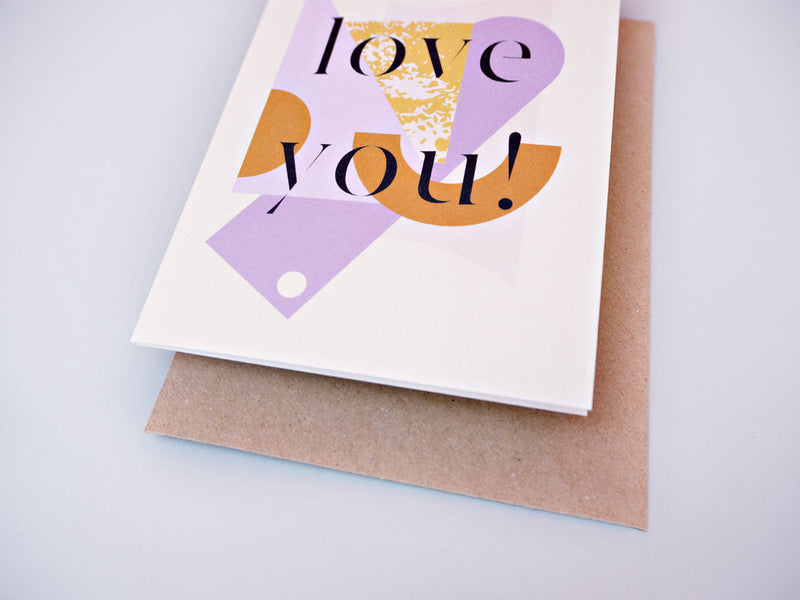 The Completist Bristol Love You Card