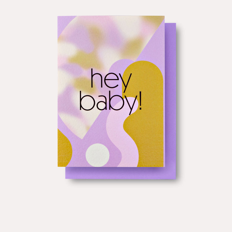 Superbloom Baby Card