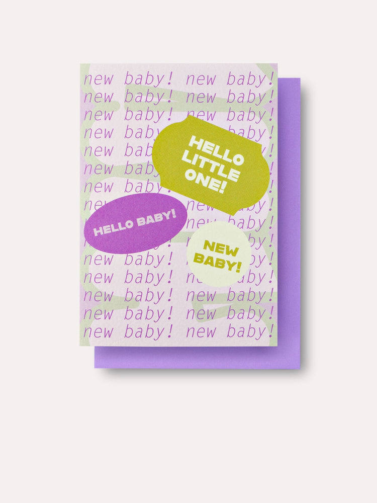 The Completist Hinoki New Baby Card