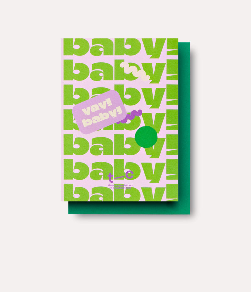 Dusk Baby Card