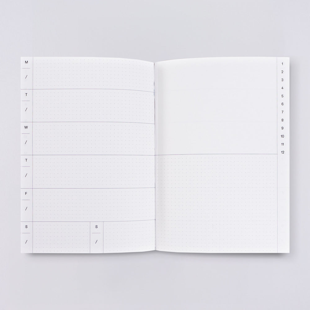 Hinoki Undated Weekly Planner Book